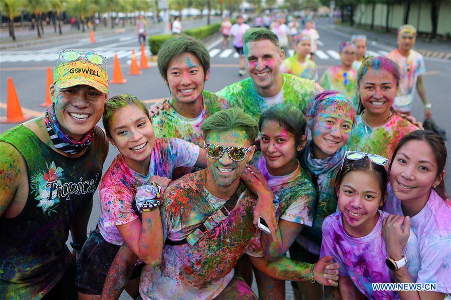 2019 Color Manila Run held in Manila, Philippines Xinhua English