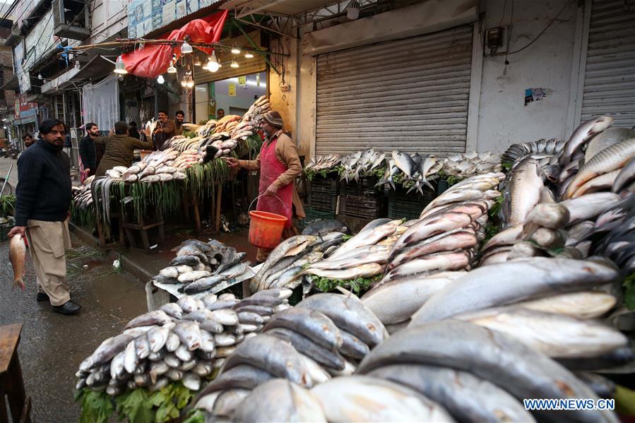 PAKISTAN-RAWALPINDI-FISH-MARKET