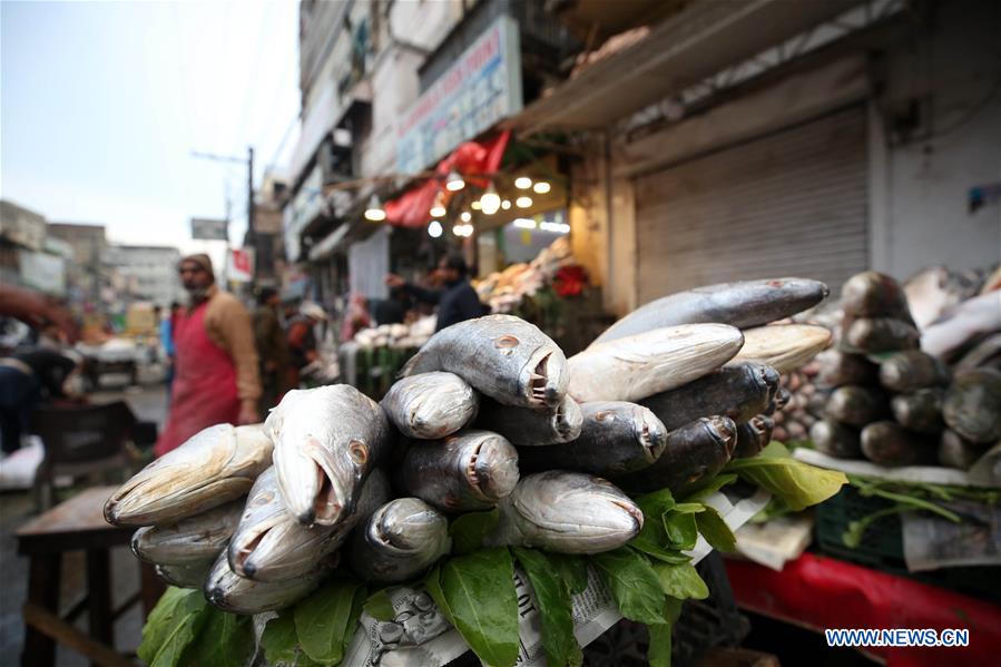 PAKISTAN-RAWALPINDI-FISH-MARKET