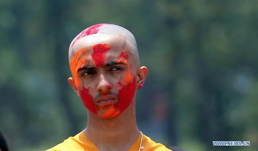 NEPAL-KATHMANDU-CULTURE-BRATABANDHA CEREMONY