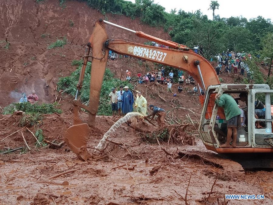 VIETNAM-CENTRAL HIGHLANDS REGION-FLOOD-LANDSLIDE