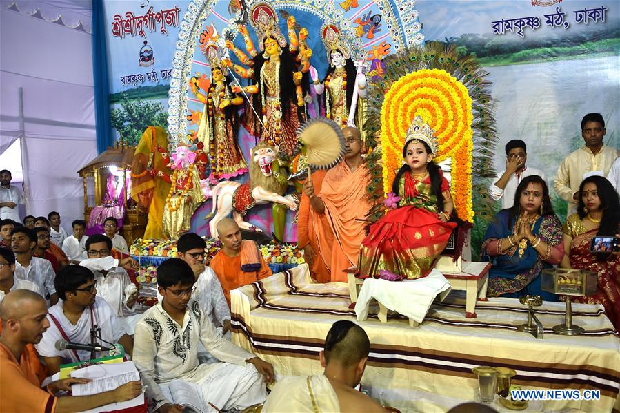 BANGLADESH-DHAKA-HINDU-FESTIVAL-DURGA PUJA