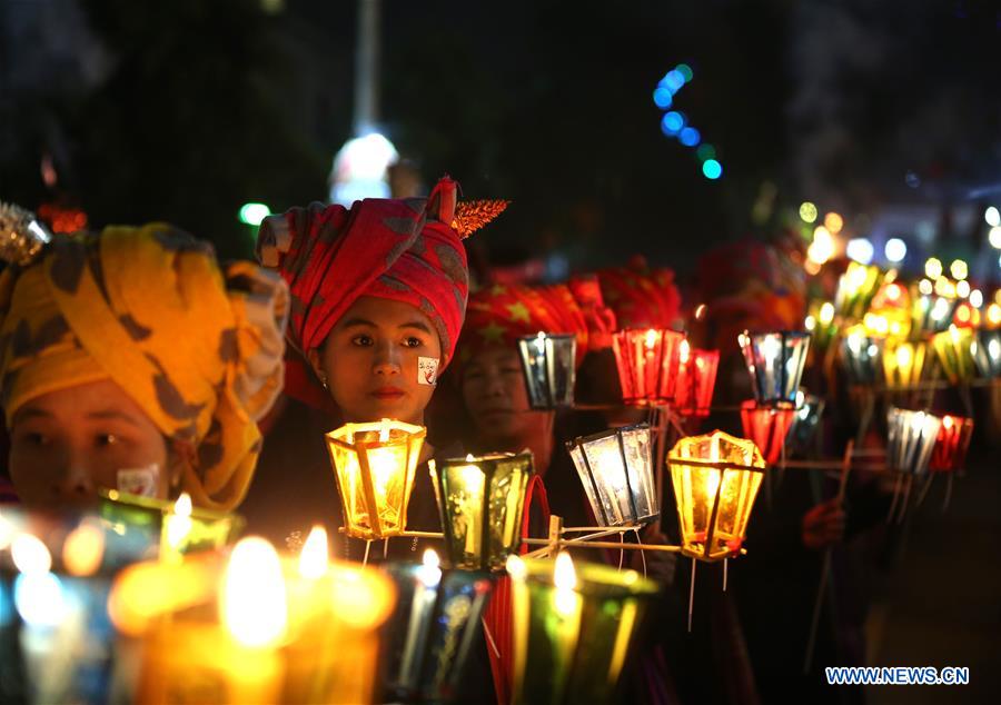 MYANMAR-KALAW-TAZAUNGDAING FESTIVAL