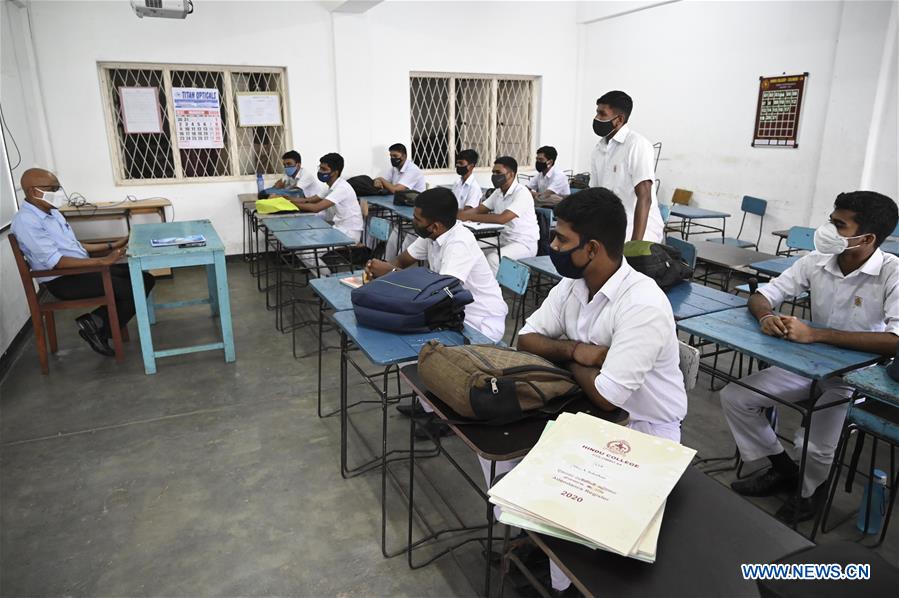 SRI LANKA-COLOMBO-SCHOOL-REOPENING