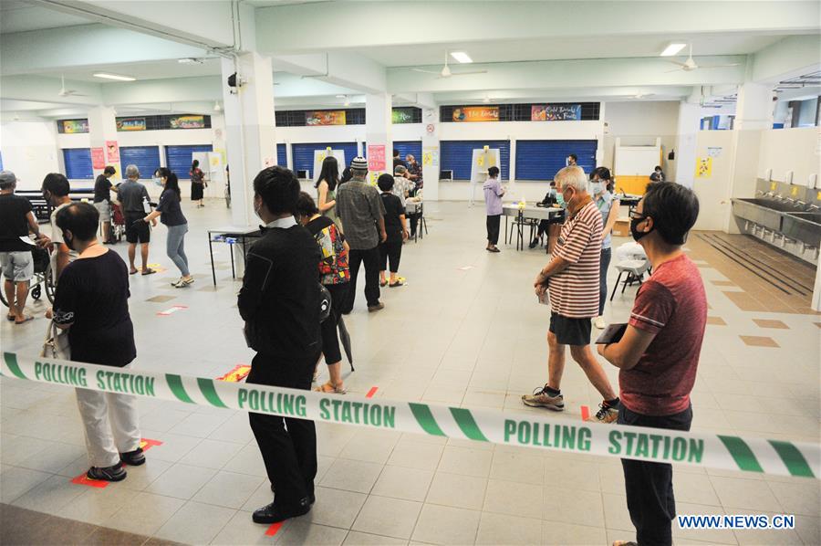 SINGAPORE-GENERAL ELECTION-VOTE