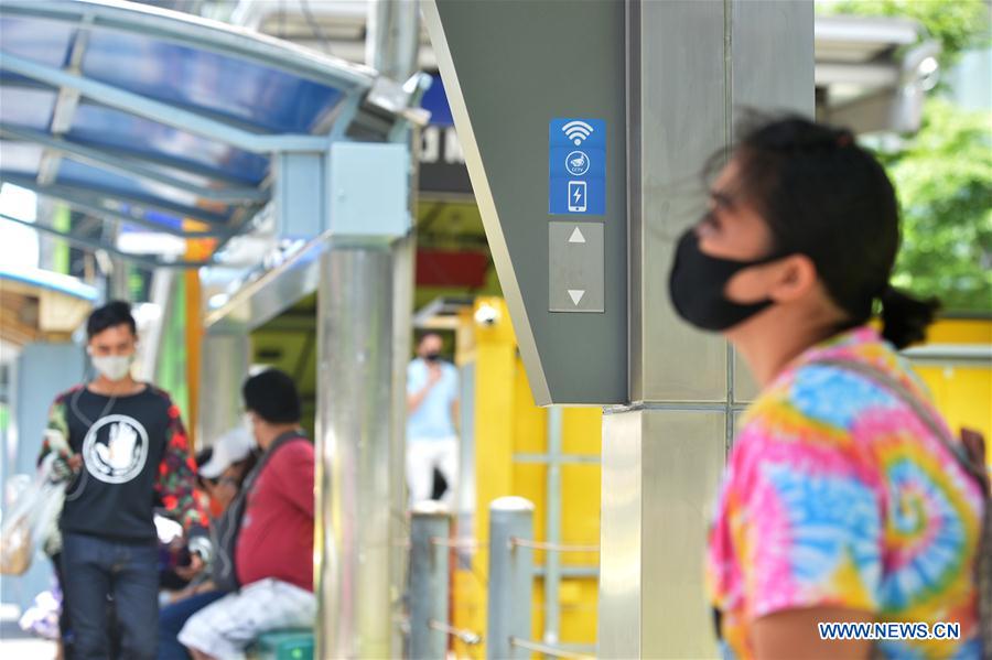 THAILAND-BANGKOK-SMART BUS STOP