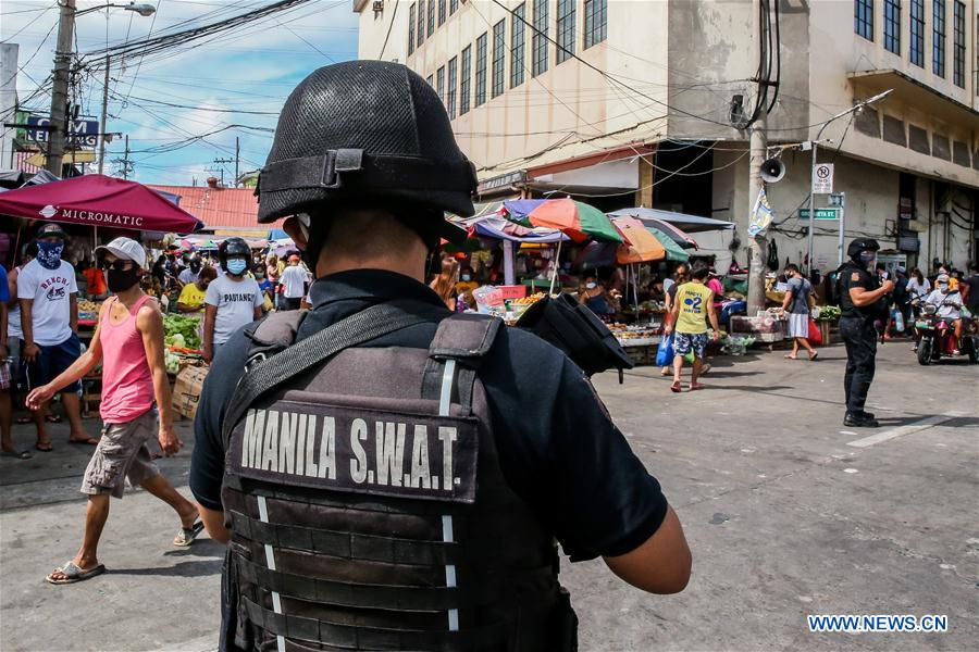 PHILIPPINES-MANILA-SECURITY-POLICE-ALERT