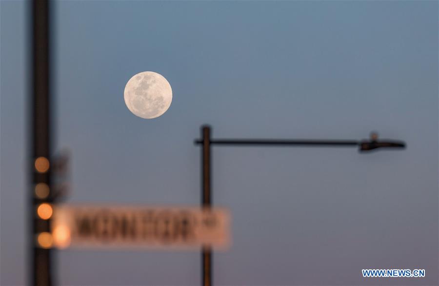 AUSTRALIA-CANBERRA-FULL MOON