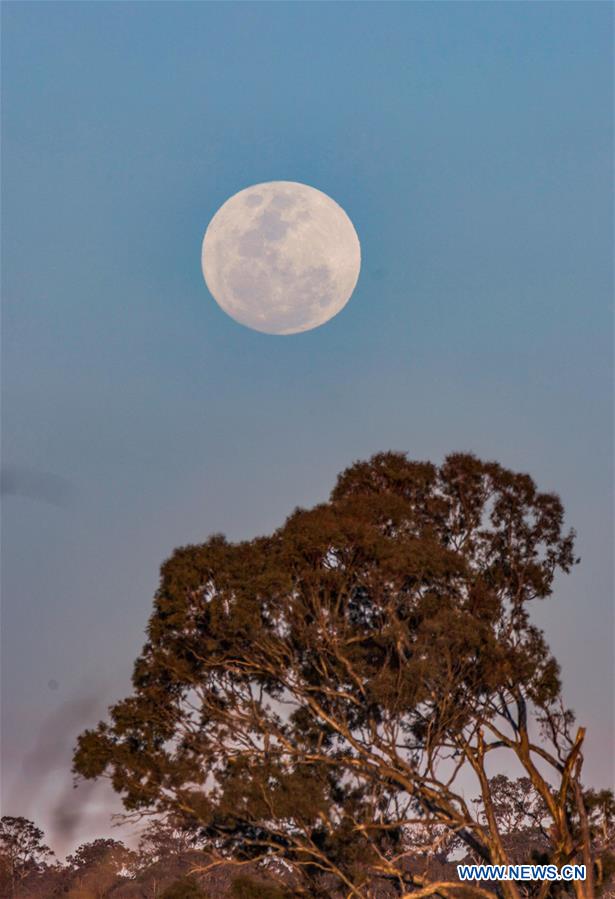 AUSTRALIA-CANBERRA-FULL MOON