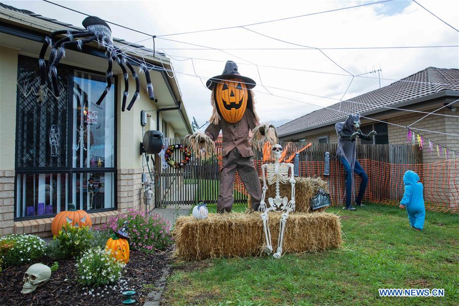 AUSTRALIA-CANBERRA-HALLOWEEN