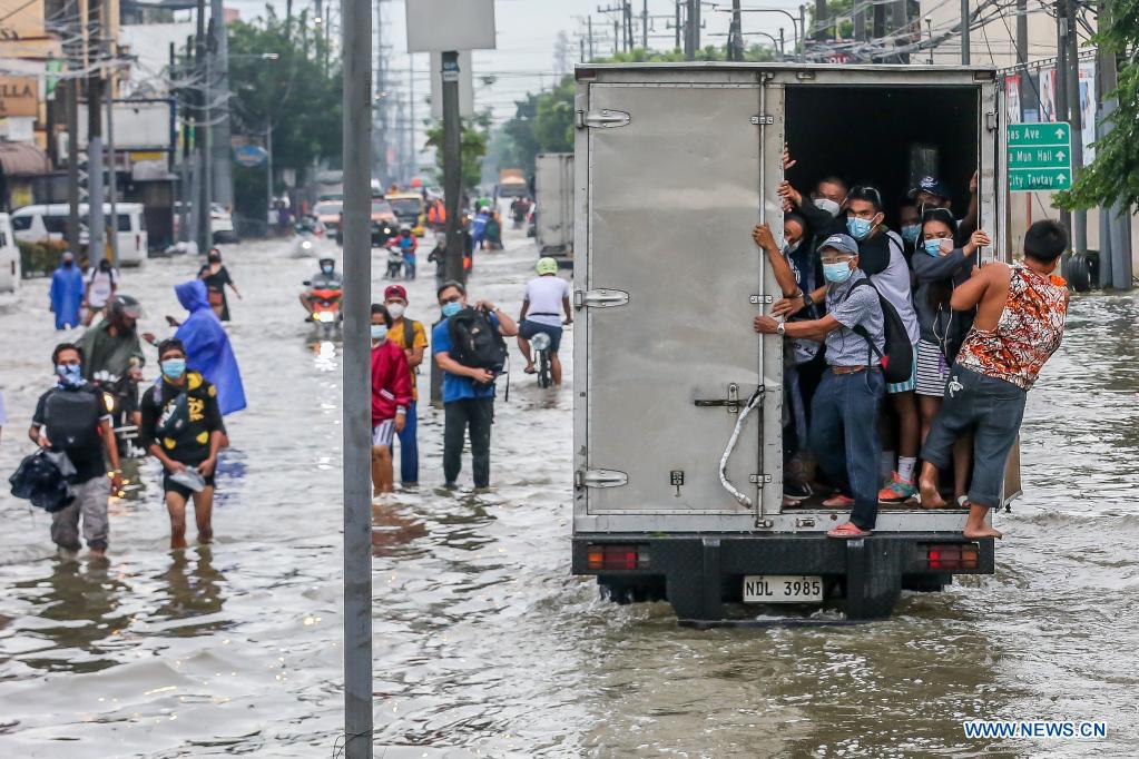 Philippines evacuates over 15,000 people amid flood threat Xinhua