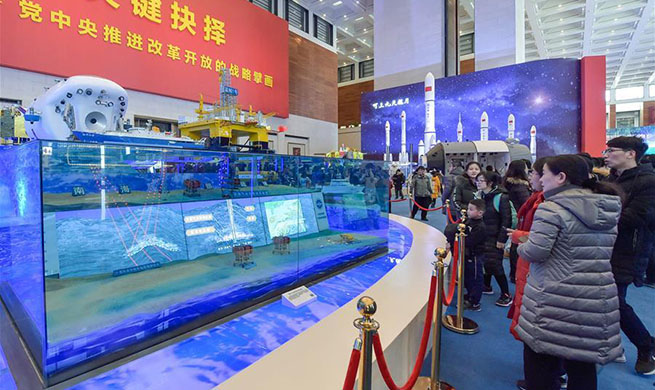 Highlights of exhibition commemorating China's reform and opening-up