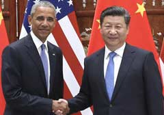 China, US presidents meet ahead of summit