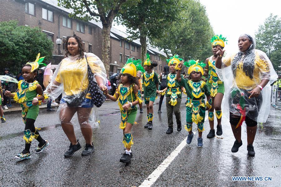 BRITAIN-LONDON-NOTTING HILL CARNIVAL-CHILDREN'S DAY PARADE