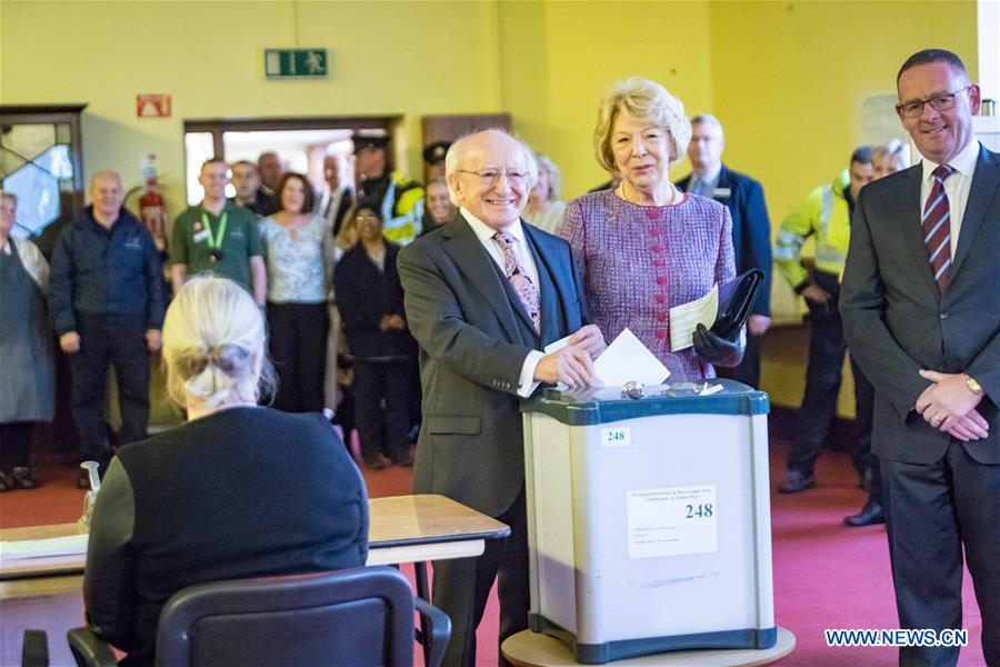 IRELAND-DUBLIN-PRESIDENTIAL ELECTION