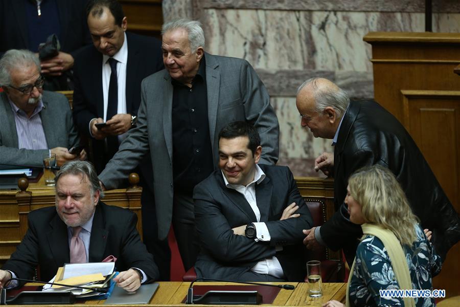 GREECE-ATHENS-PARLIAMENT-MACEDONIA NAME AGREEMENT-RATIFYING