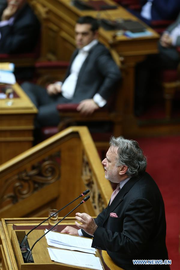 GREECE-ATHENS-PARLIAMENT-MACEDONIA NAME AGREEMENT-RATIFYING