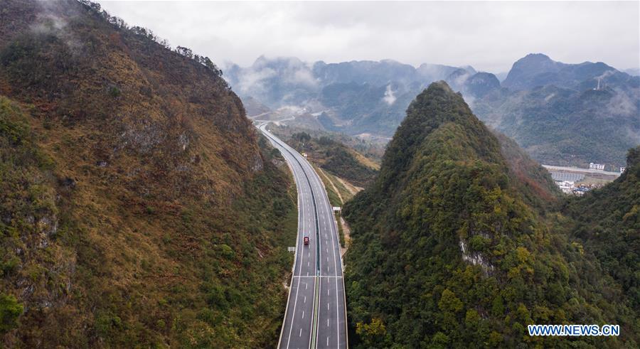 Two Expressways In Southwest China's Guizhou Open To Traffic - Xinhua ...