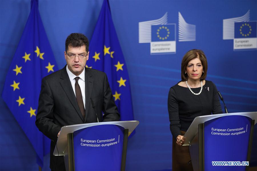 BELGIUM-BRUSSELS-EU-COVID-19-PRESS CONFERENCE