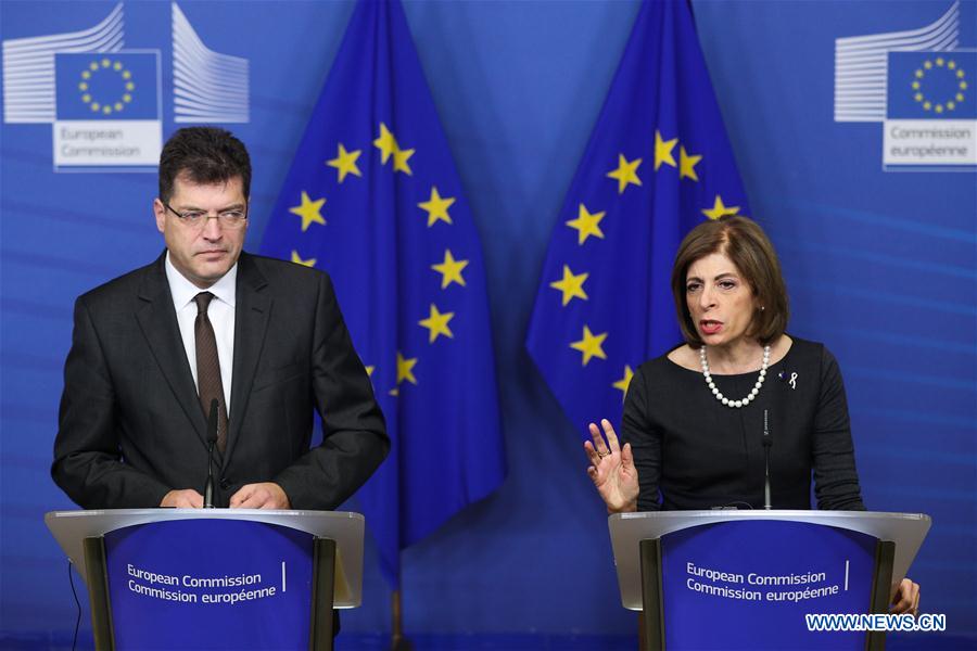 BELGIUM-BRUSSELS-EU-COVID-19-PRESS CONFERENCE