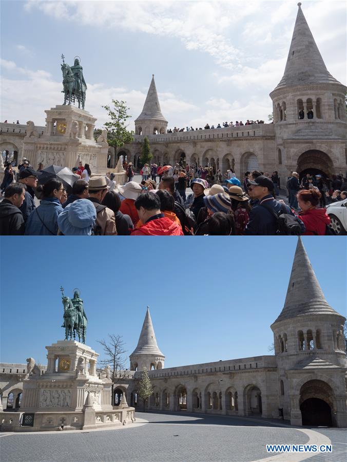 HUNGARY-BUDAPEST-COVID-19