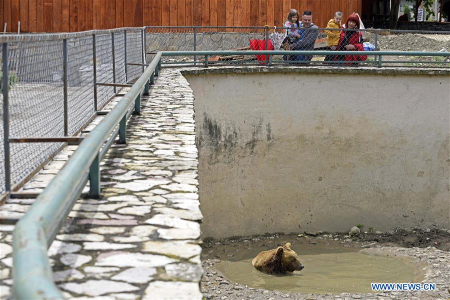 NORTH MACEDONIA-SKOPJE-ZOO-REOPENING