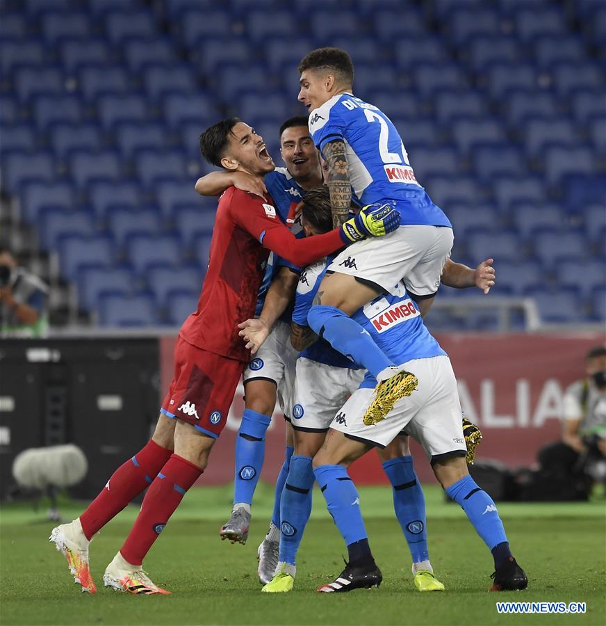 (SP)ITALY-ROME-FOOTBALL-ITALIAN CUP-FINAL-NAPOLI VS JUVENTUS