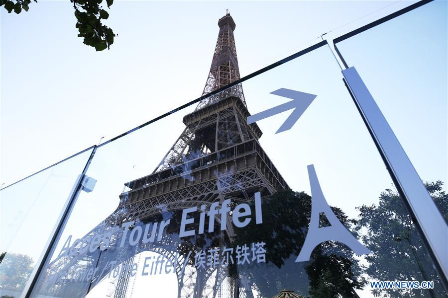 FRANCE-PARIS-EIFFEL TOWER-REOPENING