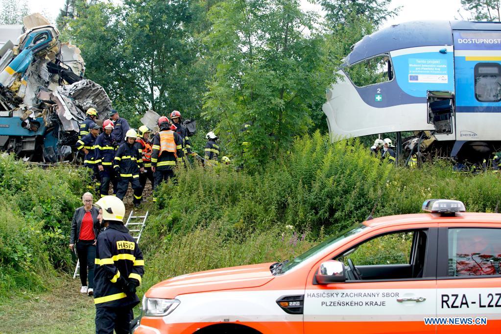 Dozens Injured In Czech Passenger Trains Collision -- Media - Xinhua ...