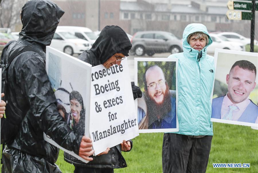 U.S.-CHICAGO-BOEING-PROTEST