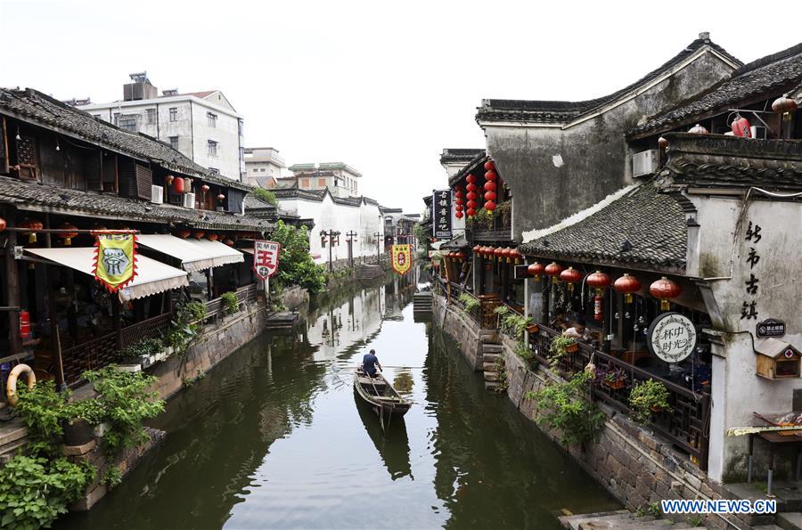 CHINA-ZHEJIANG-DEQING-ANCIENT TOWN OF XINSHI