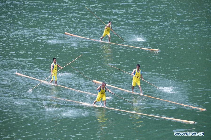 CHINA-FUJIAN-NINGDE-SINGLE BAMBOO DRIFTING (CN)