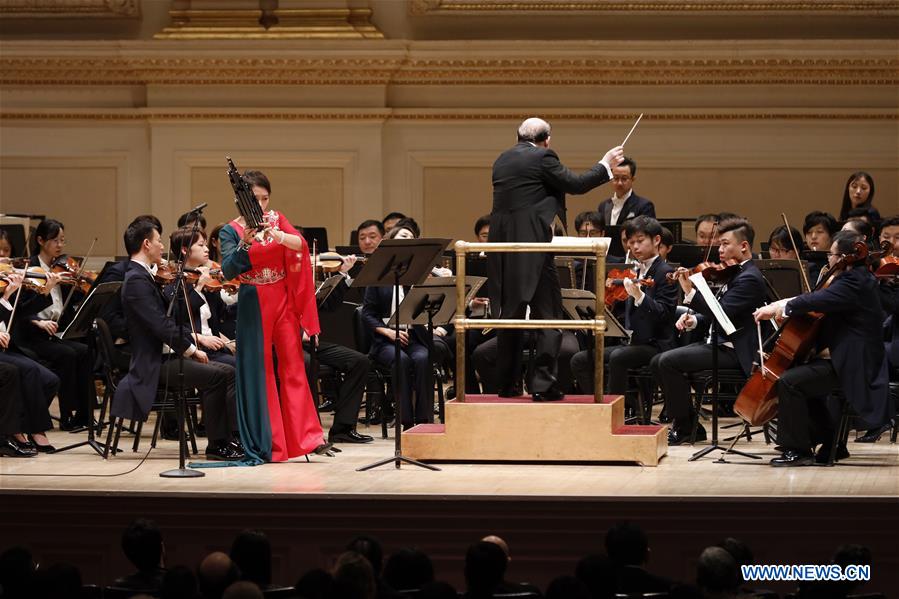 U.S.-NEW YORK-CHINA-SYMPHONY ORCHESTRA