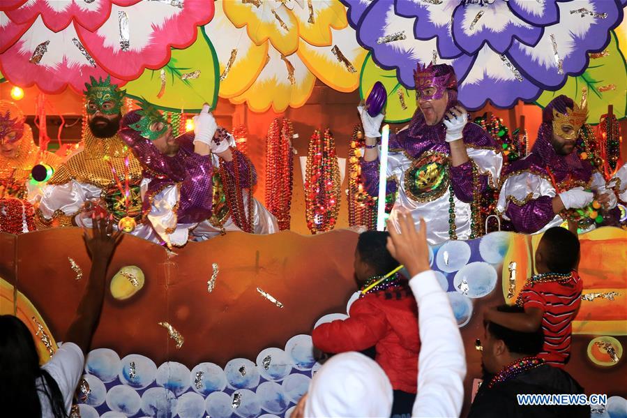 U.S.-LOUISIANA-NEW ORLEANS-KREWE OF ORPHEUS PARADE