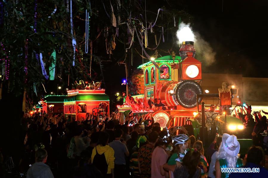 U.S.-LOUISIANA-NEW ORLEANS-KREWE OF ORPHEUS PARADE