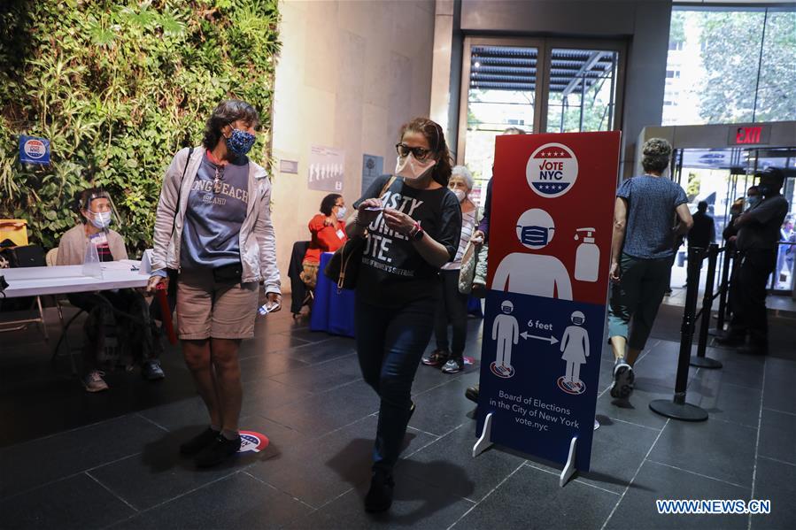 U.S.-NEW YORK-EARLY VOTING-PRESIDENTIAL ELECTION