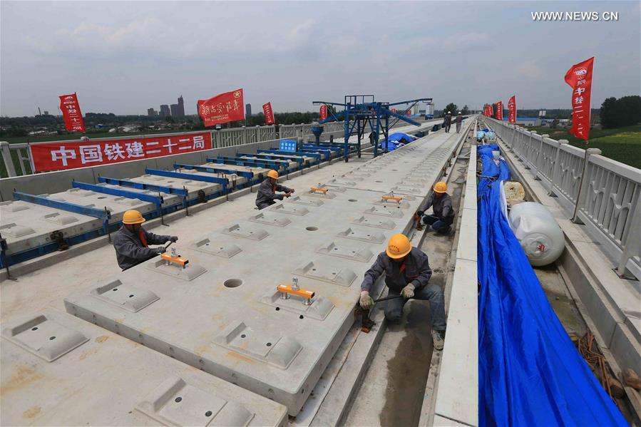 CHINA-BEIJING-SHENYANG-HIGH-SPEED RAILWAY-CONSTRUCTION (CN) 