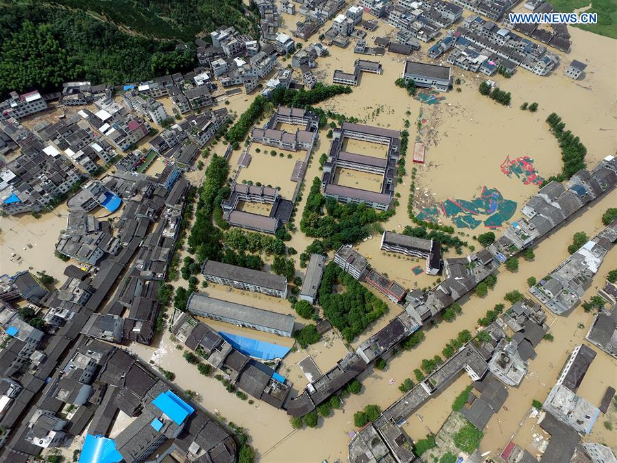 #CHINA-HUNAN-LIYE TOWN-FLOOD (CN)