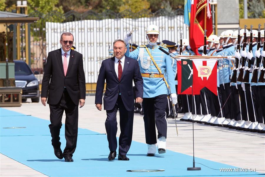 TURKEY-ANKARA-KAZAKHSTAN-VISIT
