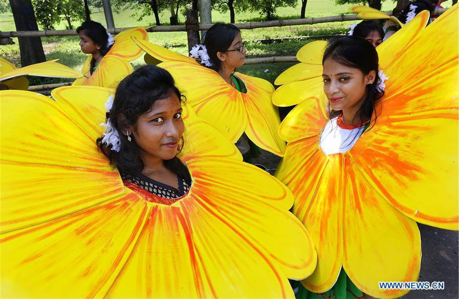 INDIA-KOLKATA-INDEPENDENCE DAY CELEBRATION-DRESS REHEARSAL