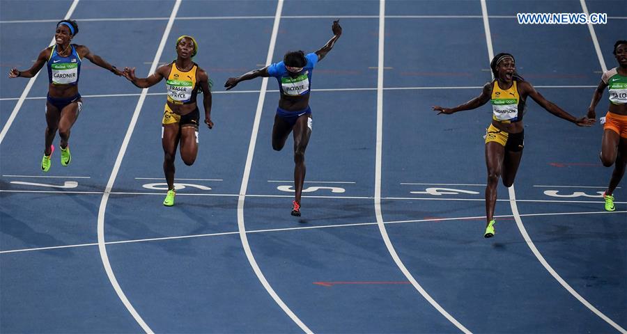 (SP)BRAZIL-RIO DE JANEIRO-OLYMPICS-WOMEN'S 100M