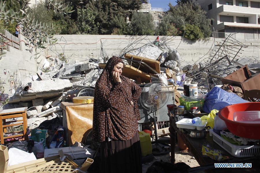 MIDEAST-JERUSALEM-HOME-DEMOLITION