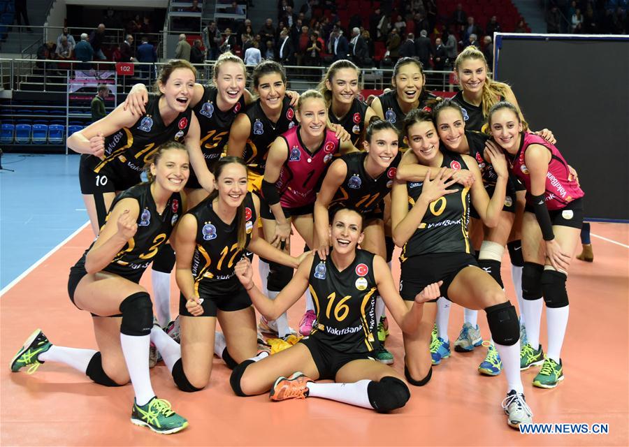 (SP)TURKEY-ISTANBUL-VOLLEYBALL-TURKISH WOMEN LEAGUE