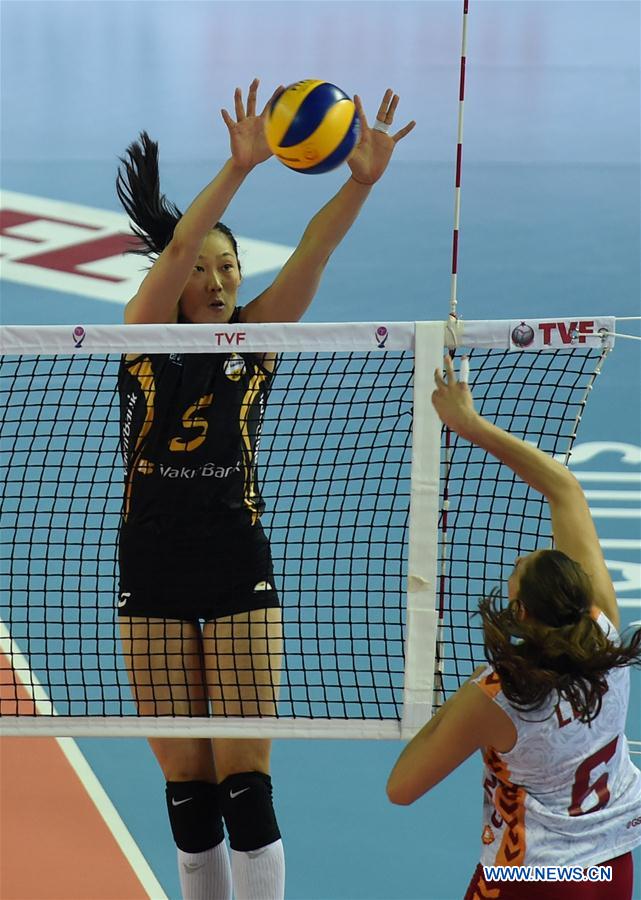 (SP)TURKEY-ISTANBUL-VOLLEYBALL-TURKISH WOMEN LEAGUE