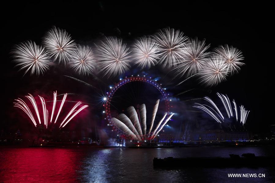 BRITAIN-LONDON-NEW YEAR-CELEBRATION