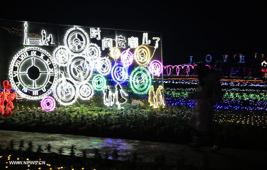 #CHINA-SICHUAN-LIGHT SHOW (CN)