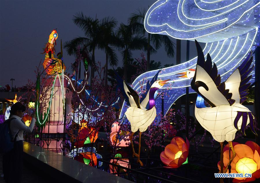 Annual Spring Festival lantern exhibition to open in Hong Kong Xinhua