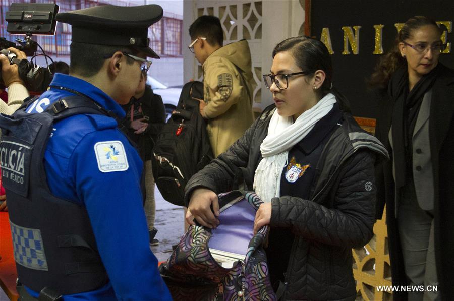 MEXICO-MEXICO CITY-SAFE BACKPACK OPERATION