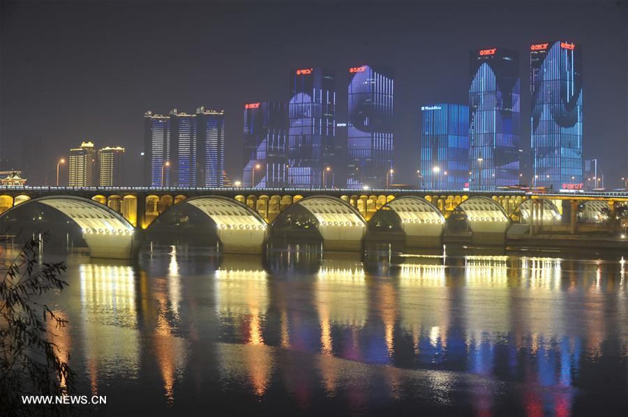 CHINA-CHANGSHA-NIGHT SCENERY (CN)