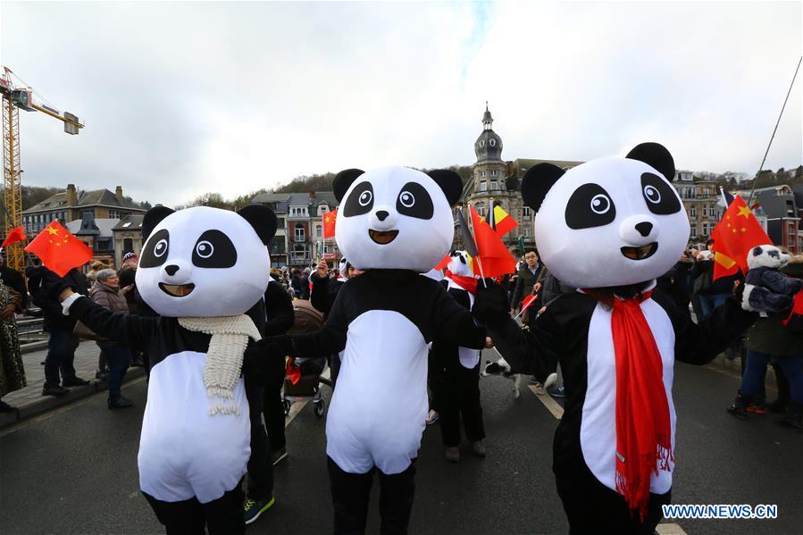 BELGIUM-DINANT-CHINESE LUNAR NEW YEAR-PARADE